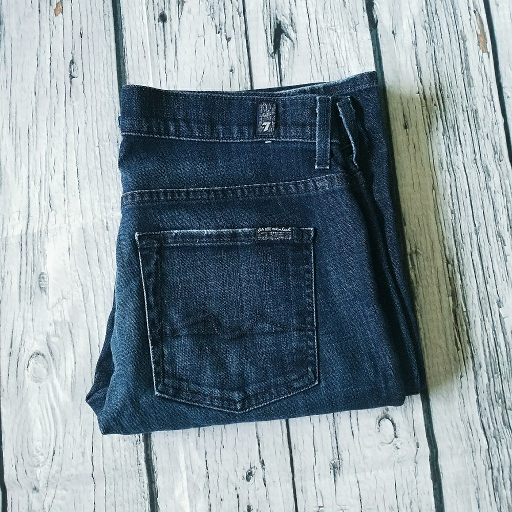 7FAM 7 for all mankind midrise bootcut 29